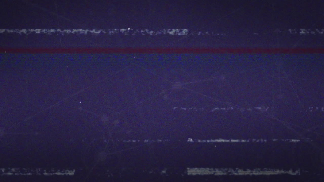 Animation of interference over blurred background