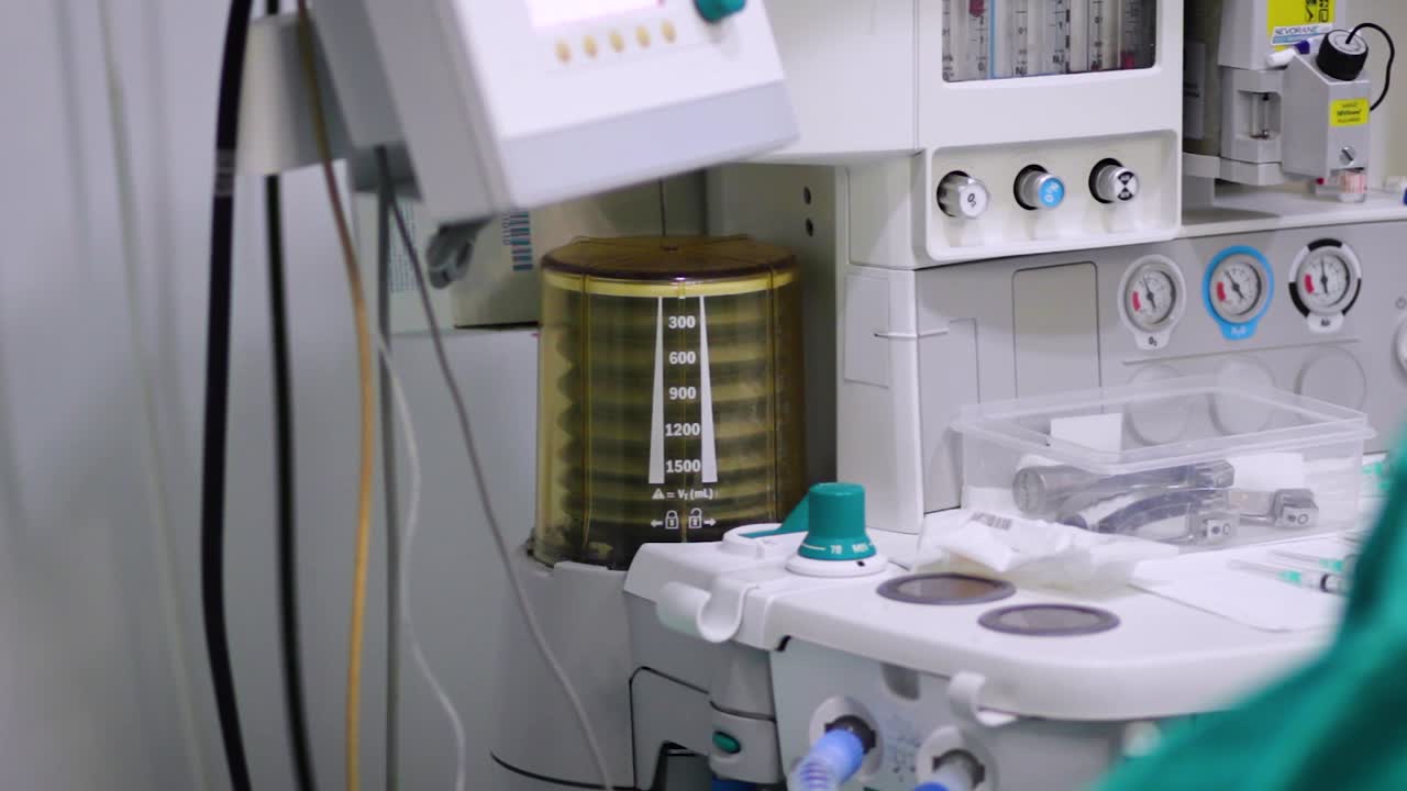 ventilador médico de funcionamiento y sistema de unidad de salud respiratoria