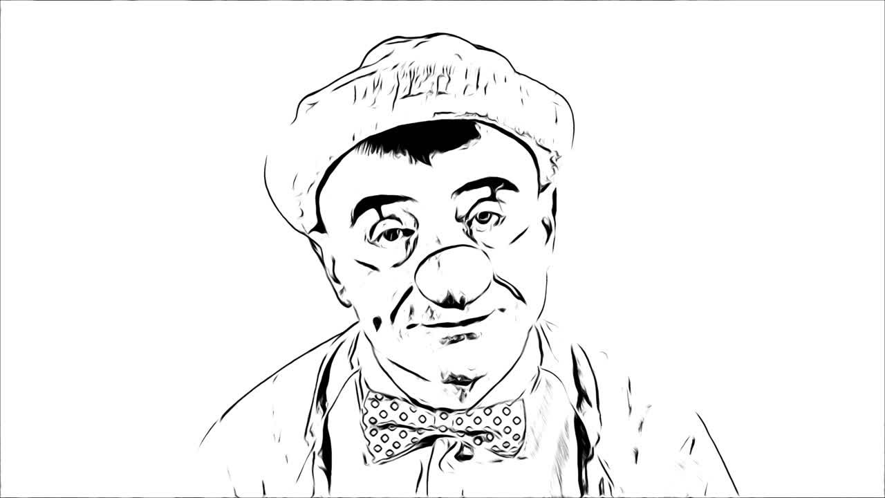 이모티콘 광대 만화