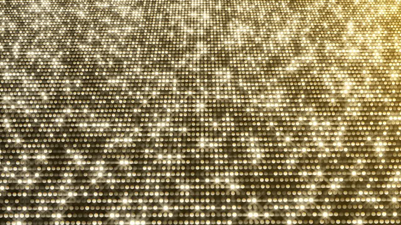 Gold Glitter Lights Background