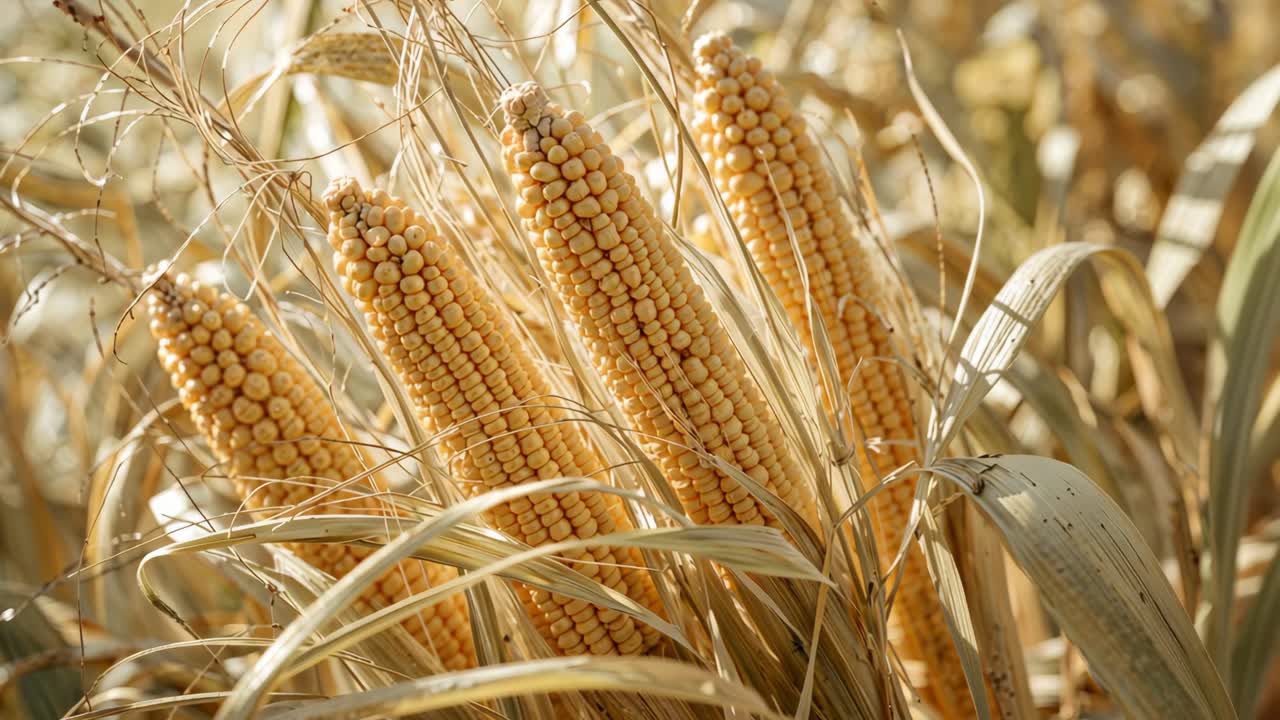 las espigas de maíz