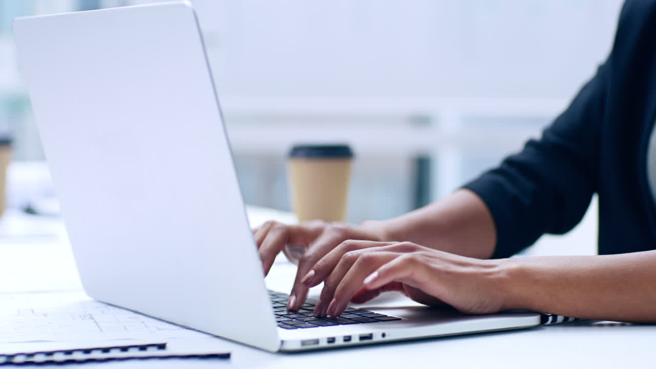 Typing her way to success