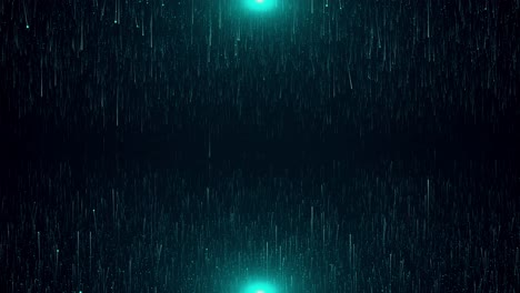 lluvia digital abstracta
