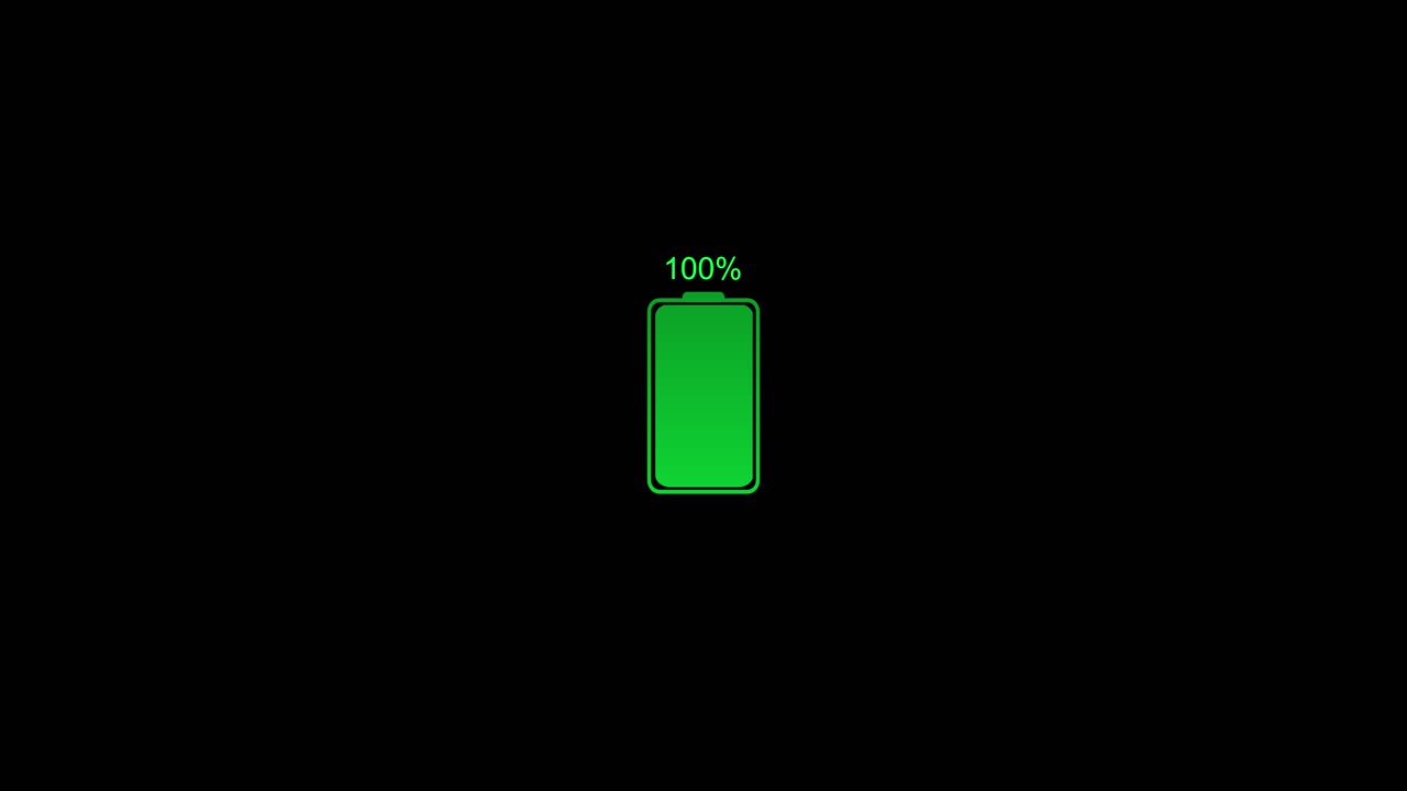 Battery icon symbol charging circle indicator icons technology energy conservation power management