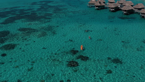 Tahití,-Metraje-De-Drones-En-La-Playa-De-La-Isla-De-Moorea