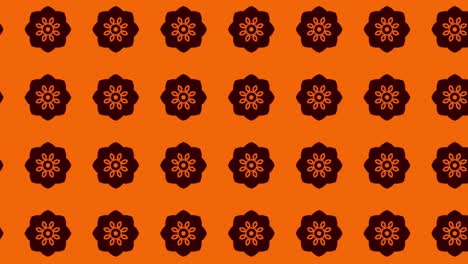 Gorgeous-Seamless-Pattern-Orange-And-black-In-Sliding-Motion