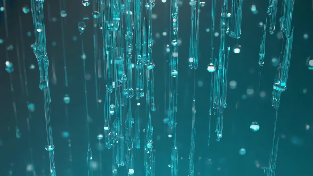 추상적인 물방울