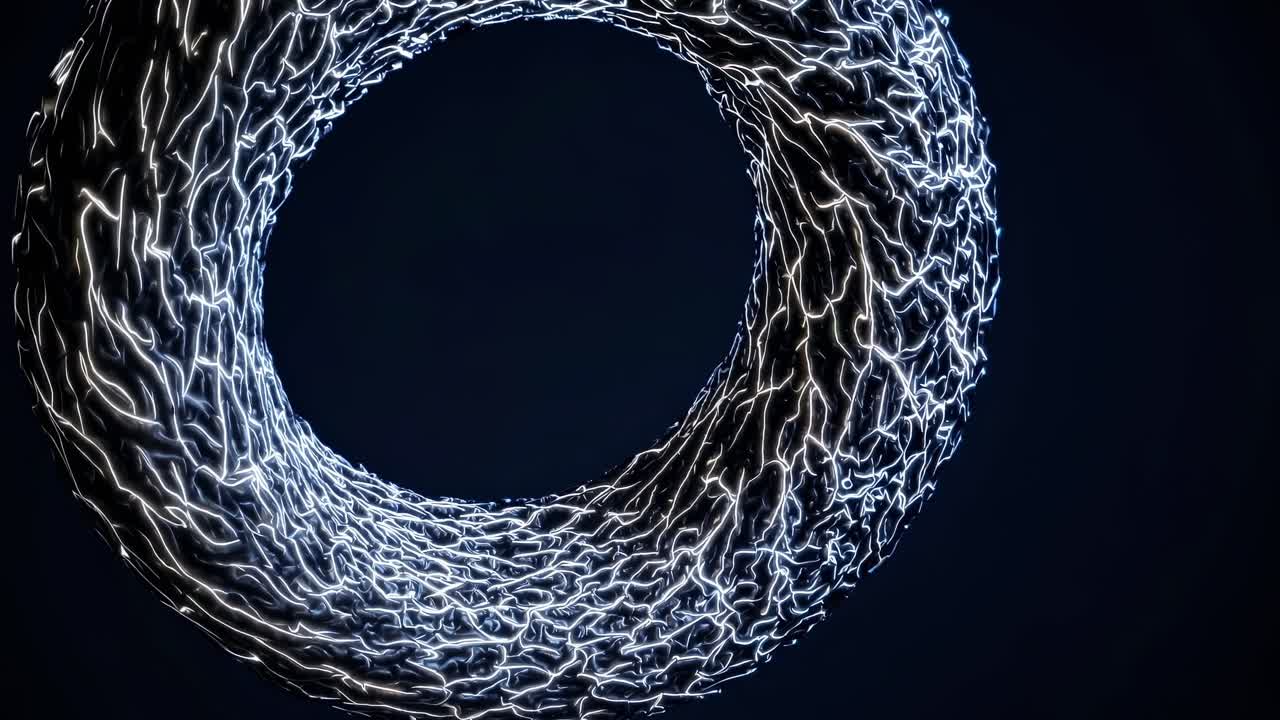 Abstract Glowing Ring