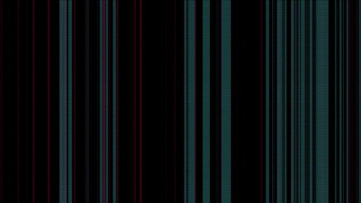 Abstrakt digital glitch-baggrund med lodrette bevægende linjer