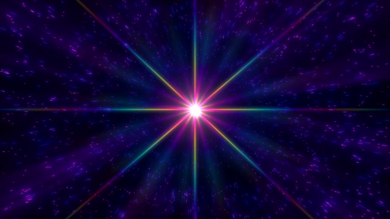 별들과 함께 우주로 날아 4k