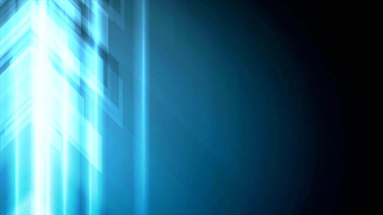 flechas azules tecnología abstracta animación de video