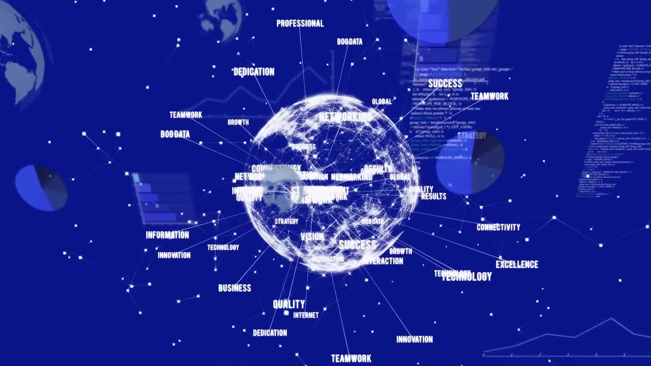 데이터 처리 및 전 세계 연결 네트워크의 활성화