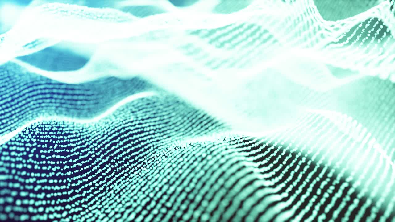 fondo 3d abstracto con ondas en movimiento