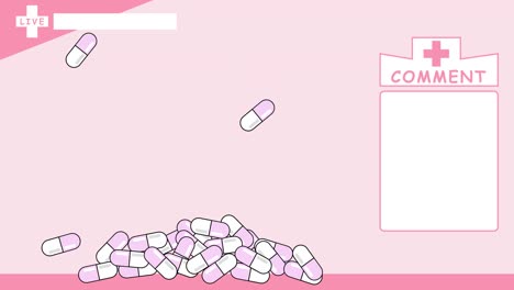 kawaii hospital looping streaming background. 1080p.mp4