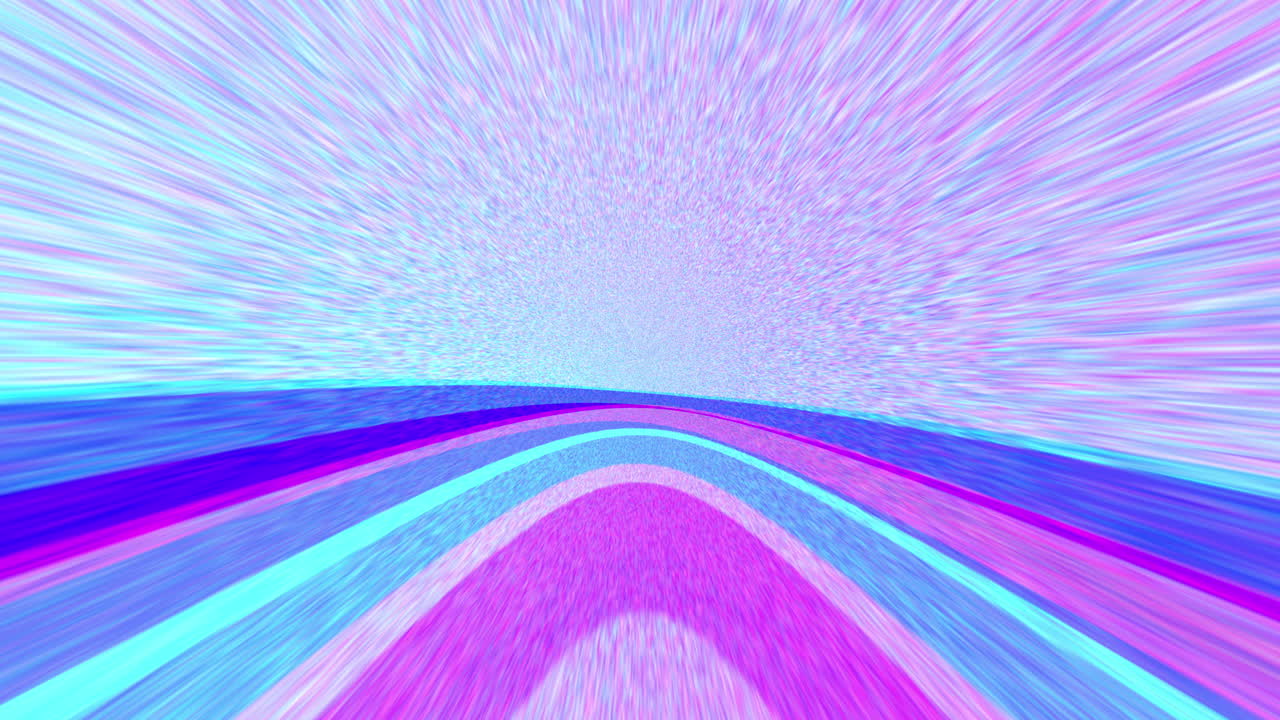 Multiple horizon Multicolour neon 4K looping gradient backgrounds with subtle movement and varied backgrounds. Space theme, horizon visible