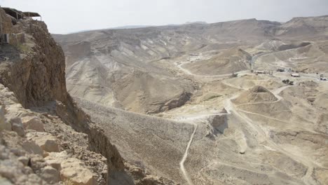 The-view-of-the-bridge-the-Romans-built-to-get-to-the-mountaintop-fortress-of-Masada-in-Israel