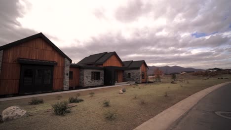 front exterior reveal of a luxury estate home