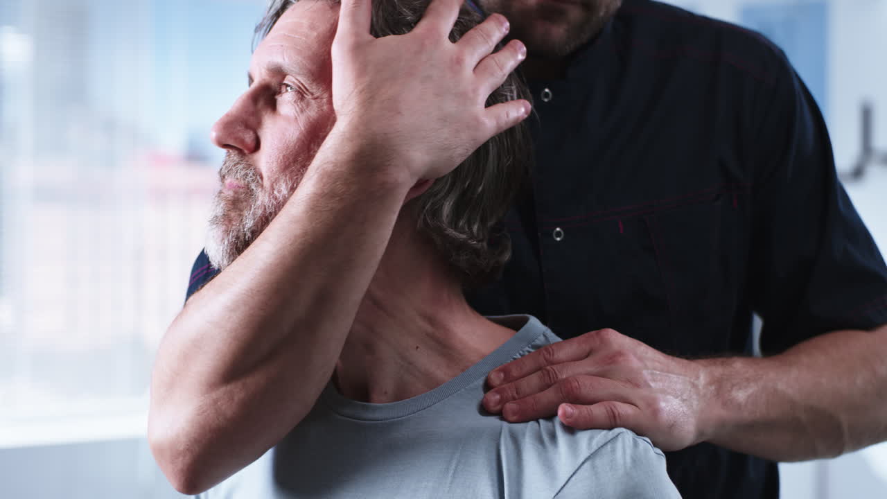 sesión de fisioterapia