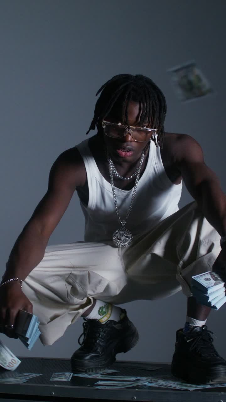 Stylish Man with Money