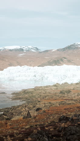 glacier in greenland