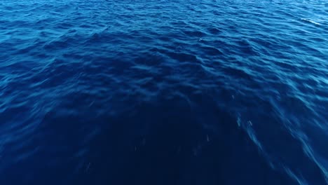 deep dark blue ocean water expanse texture, view from surface above