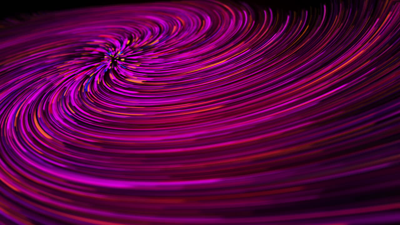 Abstract pink purple sphere with randomly floating particles and motion turbulence effect. Loop animation.