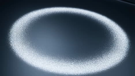 abstract ring of light