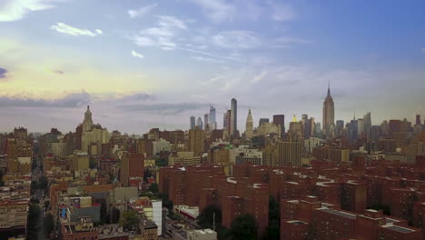 Timelapse-De-Drones-Del-Centro-De-La-Ciudad-De-Nueva-York