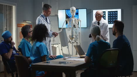 medical staff training session