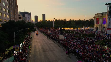 day of the dead parade in mexico city