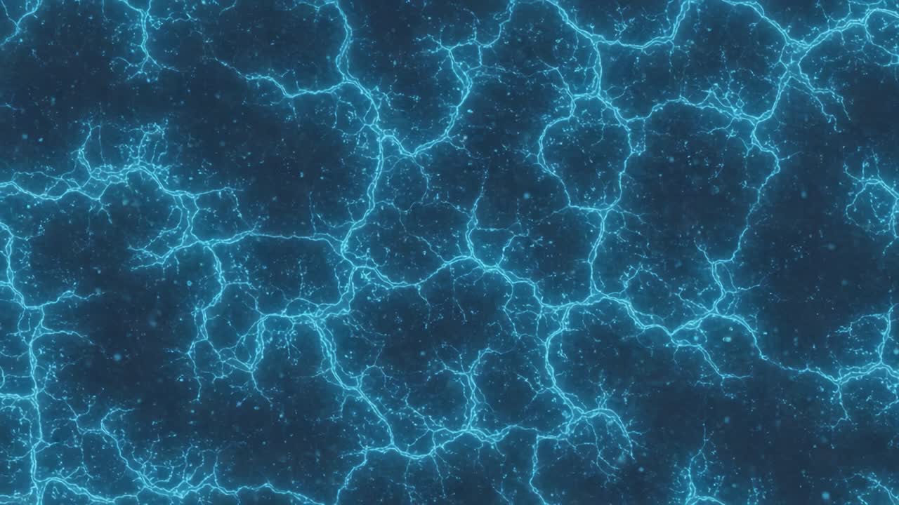 A Stunning Visual Representation of Electric Blue Plasma Energy in an Abstract Background, Highlighting Intricate Patterns and Textures Throughout the Design