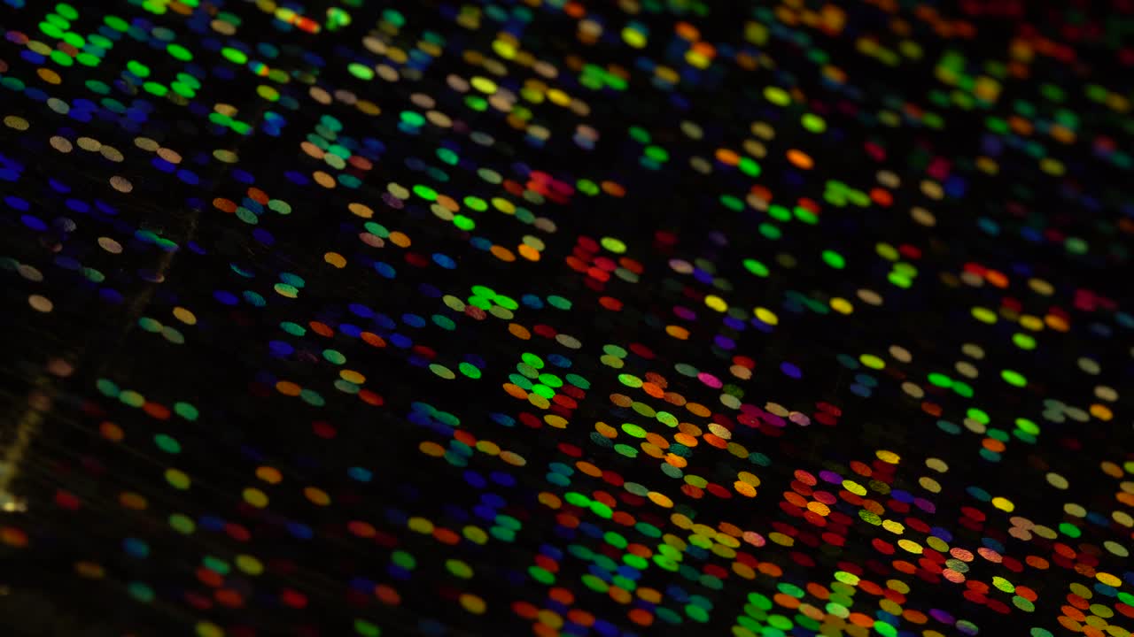 Multicolored mosaic hypnotic lights