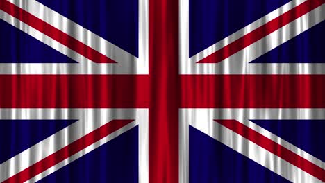 the united kingdom national flag (loopable)