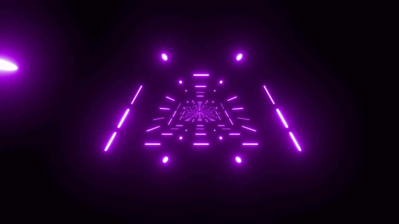 tunnel al neon viola