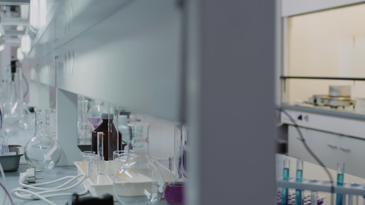 Chemistry Lab with Equipment