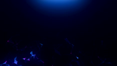 blue-violet abstract background of plexus