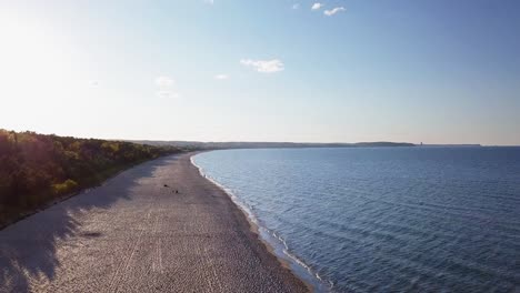 Sandy-beach-aerial-shot