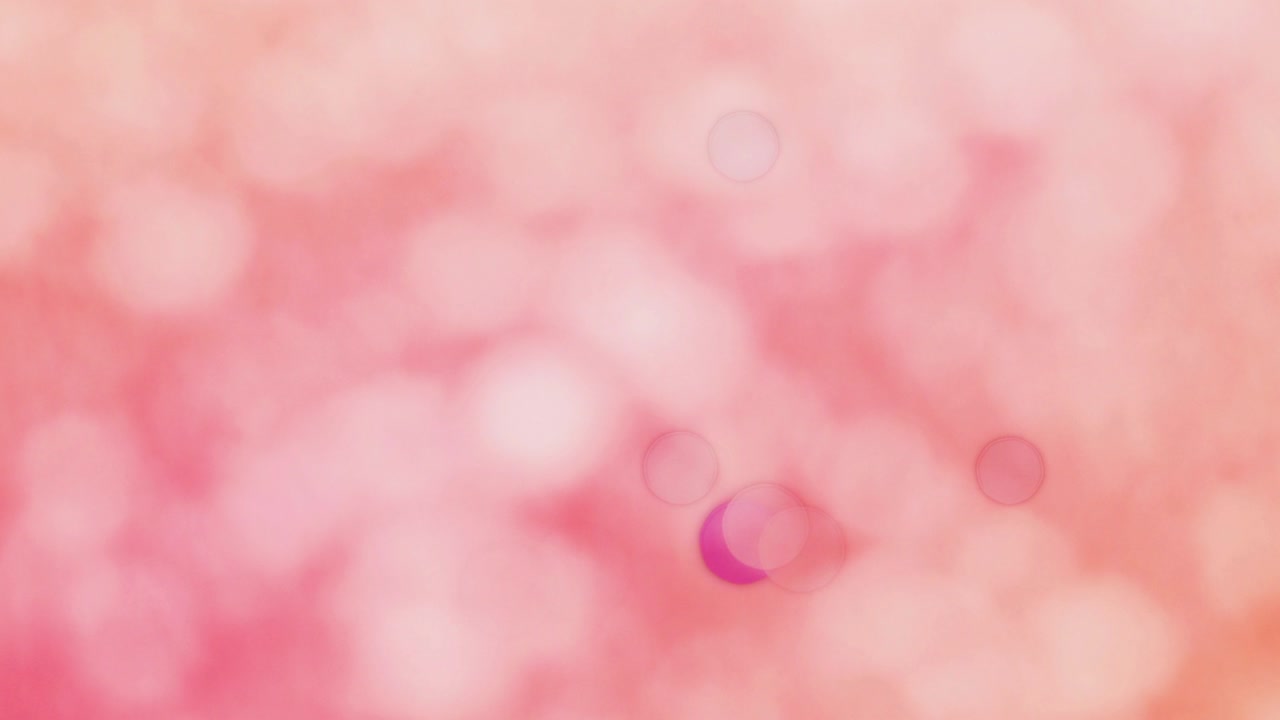 Pink background and moving pink bokeh image