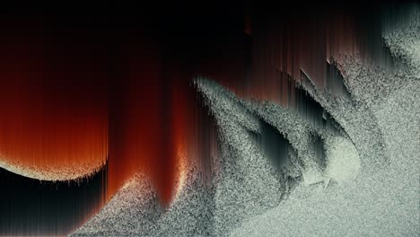 dynamic pixel sorting animation, abstract animated wallpaper.