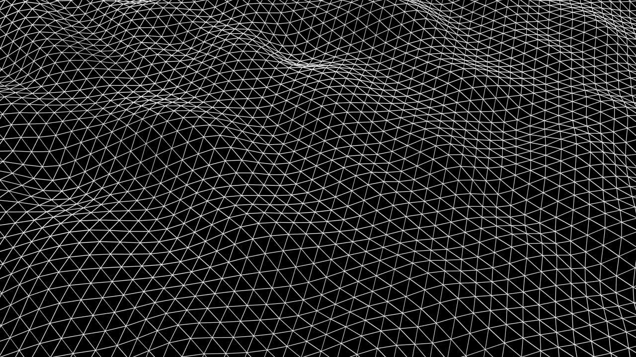 Abstract Wireframe Mesh Background