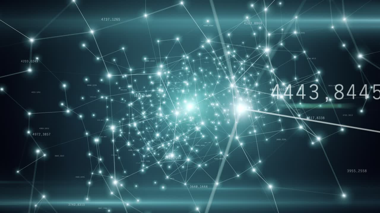 visualización de la red abstracta