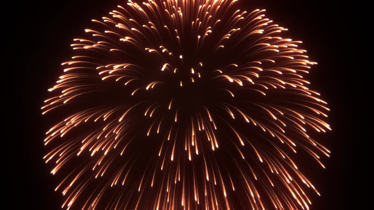 fuegos artificiales, abstracto 3d animación realista de fuegos artificiales con explosiones coloridas y iluminación de la luz de brillo en el cielo, fondo de fuego, 4k de alta calidad, renderización 3d.