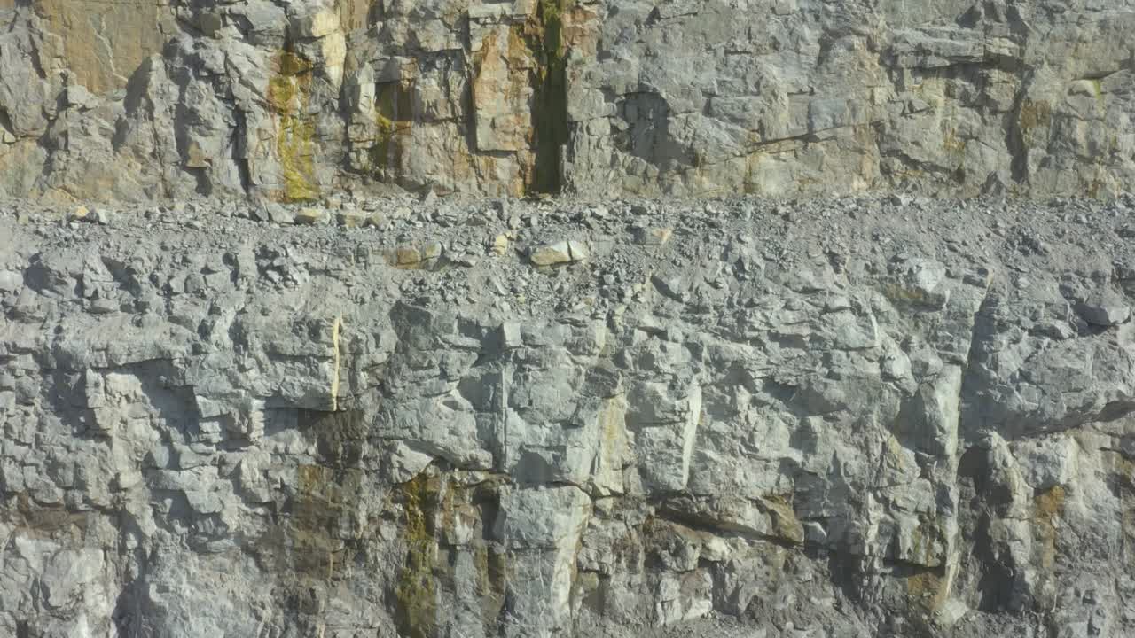 그라나이트 광산. 그라나이드 추출. 오픈 캐스트 광산. 광산 산업. 돌 광산 - 공중 전망