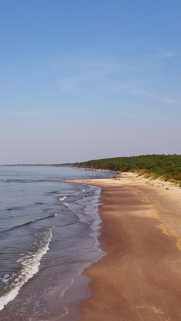 pavilosta, latvia: popular surfing town along the baltic sea coast of northern europe.