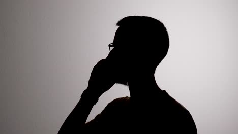 anonymous male fraudster demands ransom for blackmail by making phone call