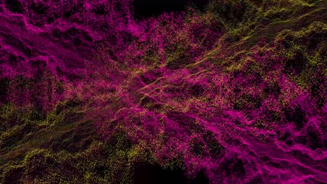 animación abstracta, fondo líquido, hermosa película de pintura digital, película de fondo abstracta. animación de gradiente holográfico.