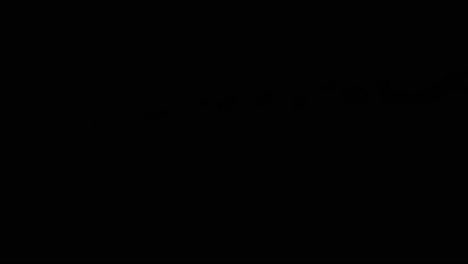 Isolierte-Startrakete,-Die-Auf-Schwarzem,-Einfarbigem-Hintergrund-Fliegt