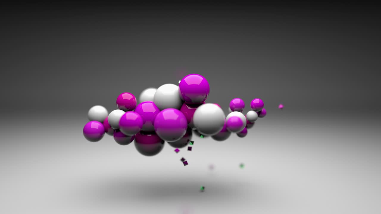 입자는 음의 주파수에 반응합니다. vj 배경을 만들기 위해 루프 비디오