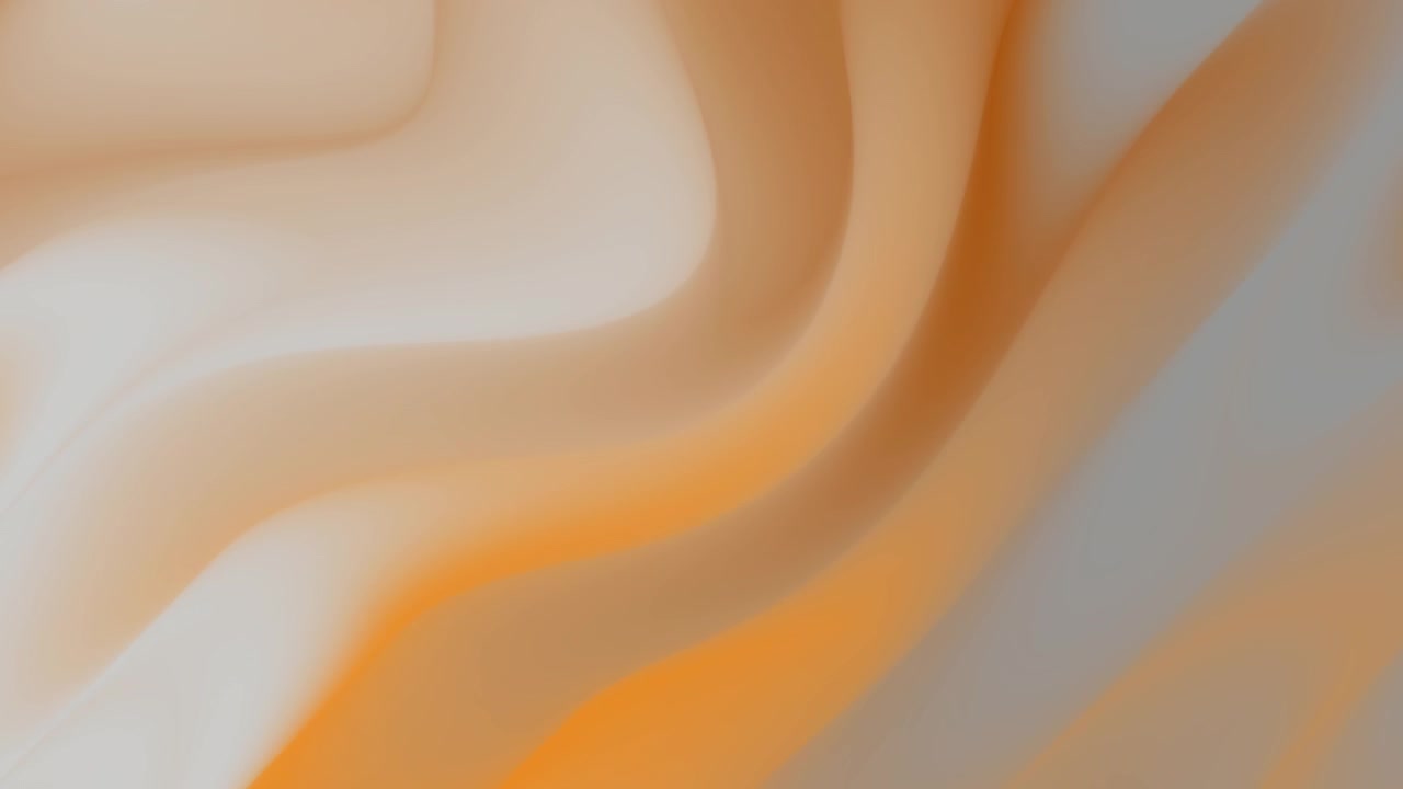 Abstrakt Flydende Bevægelse med Orange og Grå Gradientbølger