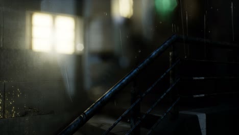 street in the old town at rainy night